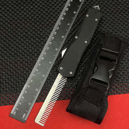 Couteau de Combat Troo Series Micro OTF Tech – Couteau EDC tactique à double tranchant D2 (modèle A07Don) - BLACKBEARD OUTDOOR INDUSTRIES