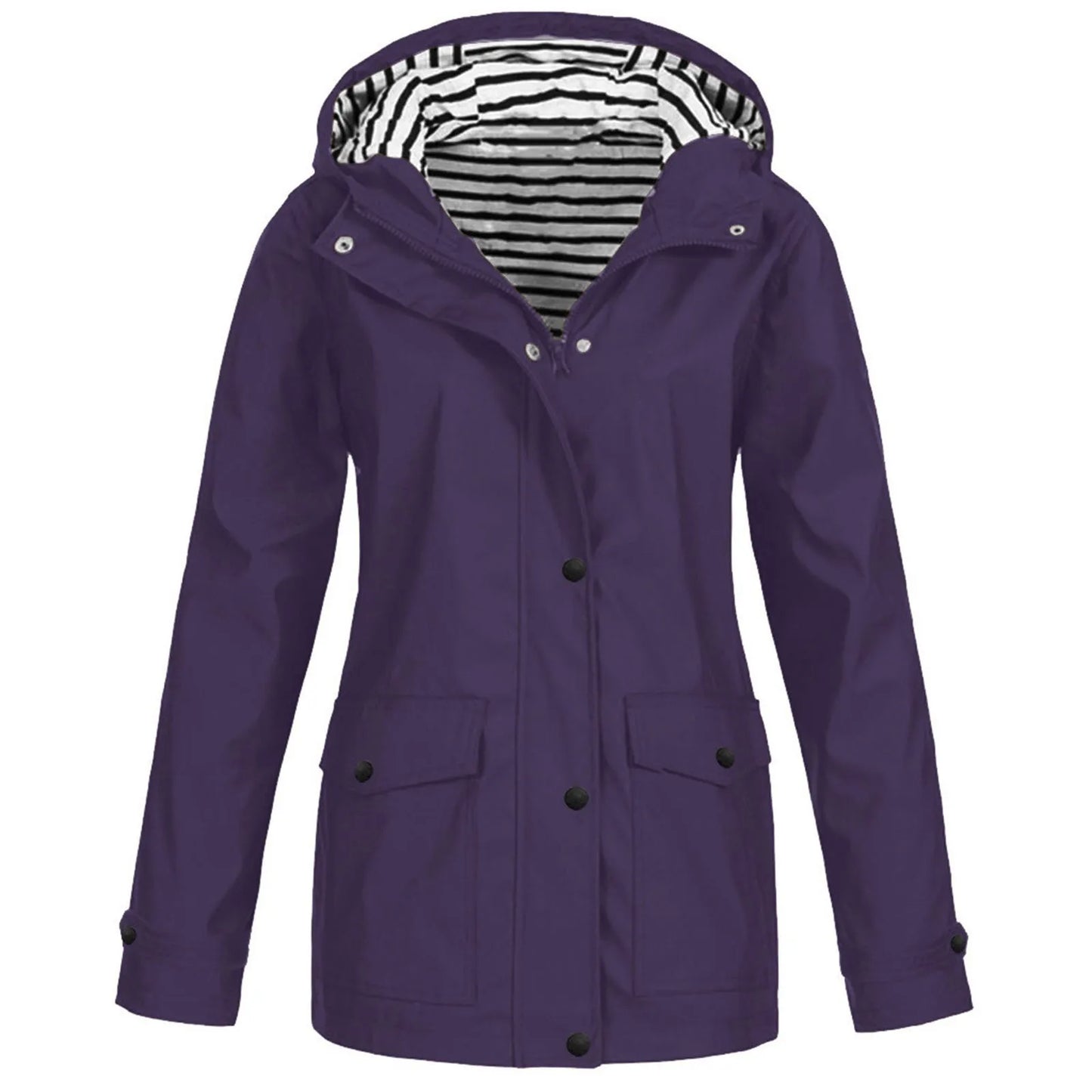 Veste Imperméable et Thermorégulatrice pour Femme - Coupe-Vent avec Capuche, Idéale pour la Randonnée et l'Escalade en Montagne - BLACKBEARD OUTDOOR INDUSTRIES