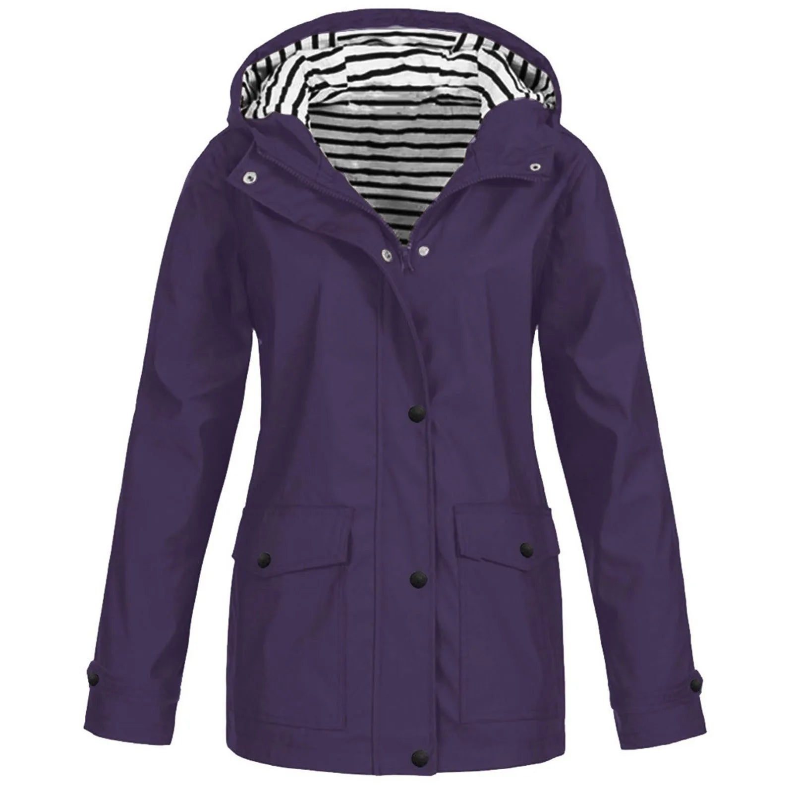 Veste Imperméable et Thermorégulatrice pour Femme - Coupe-Vent avec Capuche, Idéale pour la Randonnée et l'Escalade en Montagne - BLACKBEARD OUTDOOR INDUSTRIES
