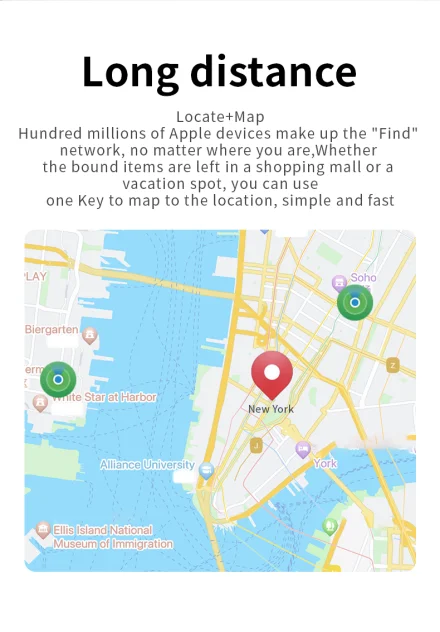 Traceur GPS Bluetooth Airtag - Compatible avec l'Application Find My d'Apple BLACKBEARD OUTDOOR INDUSTRIES