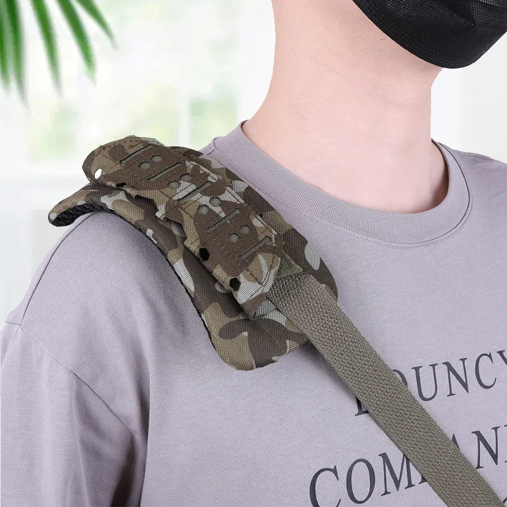 Coussin d’Épaule Tactique Respirant – Pad en Mousse pour Gilet ou Sac à Dos – Accessoire de Randonnée, Camping, Airsoft - BLACKBEARD OUTDOOR INDUSTRIES