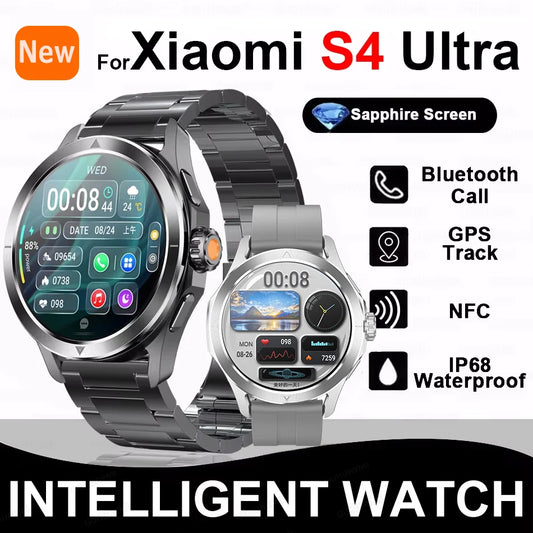 Xiaomi S4 Ultra – Montre Connectée Sport Outdoor avec GPS, NFC, Écran AMOLED, Appels Bluetooth, Suivi Santé Complet - BLACKBEARD OUTDOOR INDUSTRIES