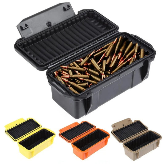 Boîte de Rangement Munitions ABS – Étanche, Antichoc, Ultra-Légère – Accessoire Sécurité pour Chasse et Tir Ma boutique
