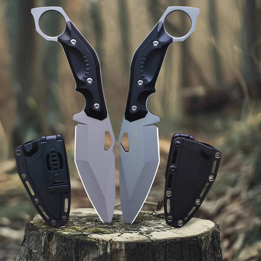 WPKOPYA™ Couteau Tactique de Survie – Lame Fixe 21 cm - BLACKBEARD OUTDOOR INDUSTRIES