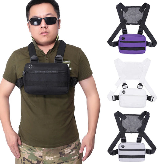 Molle Chest Bag - Sac de Poitrine Front Pack, EDC, Streetwear, Outdoor et Chasse BLACKBEARD OUTDOOR INDUSTRIES