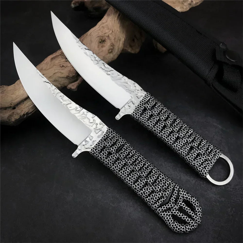 Tactical Army Fixed Blade Knife – Couteau à Lame Fixe Militaire et de Camping - BLACKBEARD OUTDOOR INDUSTRIES