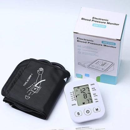 Tensiomètre Digital Portable – Moniteur de Tension Artérielle au Bras avec Mesure du Pouls Ma boutique