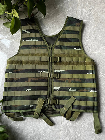 Gilet Tactique Molle pour Homme – Équipement de Chasse et de Sport avec Système d'Hydratation, Sécuritaire et Pratique pour Chasse et Pêche BLACKBEARD OUTDOOR INDUSTRIES