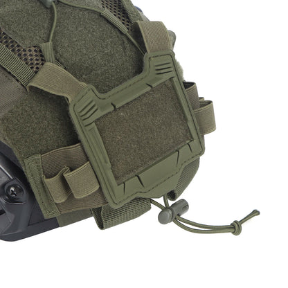 Ensemble Housse de Casque Tactique pour Casque Maritime avec Poche Batterie NVG et Housse Hybride en Maille pour Casques Bump & Balistiques - BLACKBEARD OUTDOOR INDUSTRIES