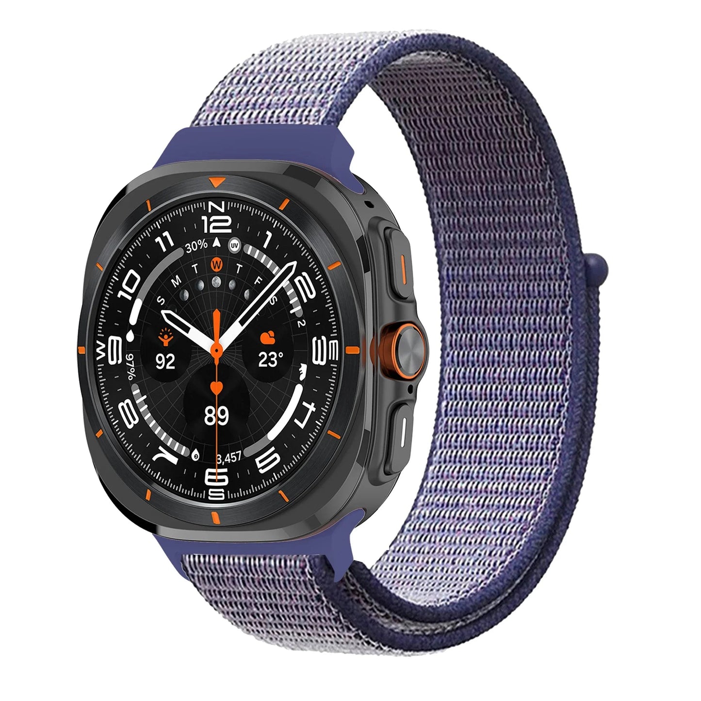 Bracelet en Nylon pour Samsung Galaxy Watch Ultra 47mm – Confortable et Respirant BLACKBEARD OUTDOOR INDUSTRIES