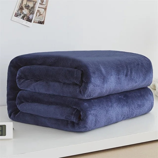 Couverture Flanelle Hiver Printemps - Plaid Doux et Chaleureux en Fleece Corail, Couverture de Canapé et Lit, Plaid Polyvalent en Microfibre BLACKBEARD OUTDOOR INDUSTRIES