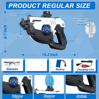 GEL Electric Ball Blaster, Rechargeable Battery, Automatic, Outdoor Games Toys For Activities Team Game M249 Ma boutique
