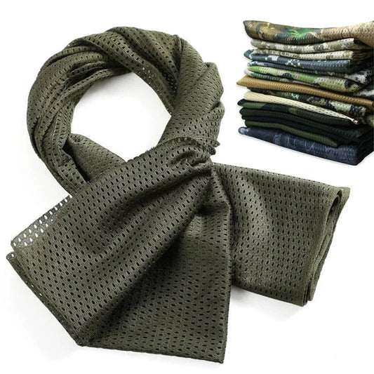 Écharpe Tactique Extérieure Camouflage - Masque de Visage, Bandeau Respirant pour Camping, Chasse et Randonnée BLACKBEARD OUTDOOR INDUSTRIES