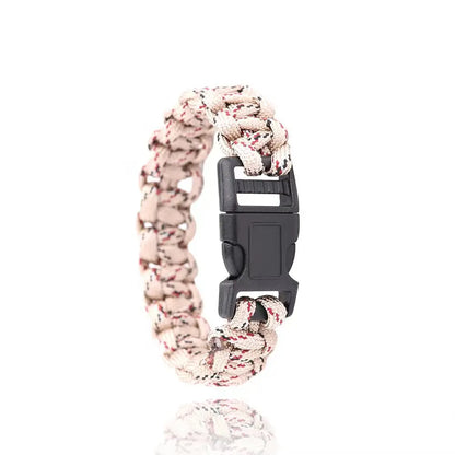 Bracelet Paracorde Tactique 7 Brins – Mode Homme – Corde de Parachute 4 mm – Survie & Urgence – Camping & Randonnée - BLACKBEARD OUTDOOR INDUSTRIES