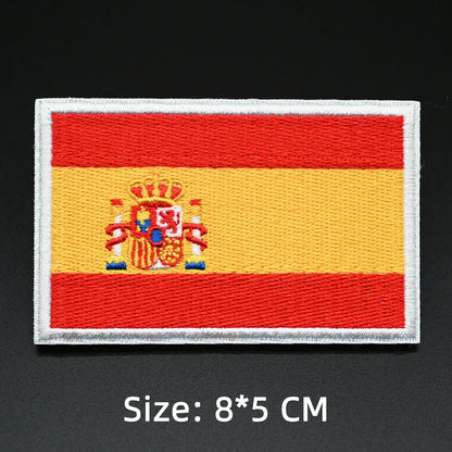Patches Drapeaux Brodés Tactiques – international - BLACKBEARD OUTDOOR INDUSTRIES