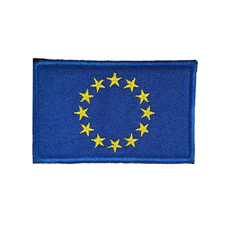 Patch Brodé Drapeau – international | Patch Militaire Tactique Velcro - BLACKBEARD OUTDOOR INDUSTRIES