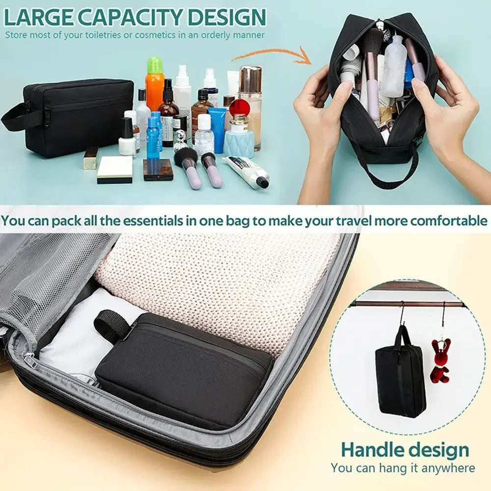 Sac de Toilette Imperméable de Voyage – Organisateur de Maquillage et Cosmétiques pour Hommes et Femmes, Poche de Toilette Pratique, Essentiels de Gym et Accessoires de Beauté - BLACKBEARD OUTDOOR INDUSTRIES