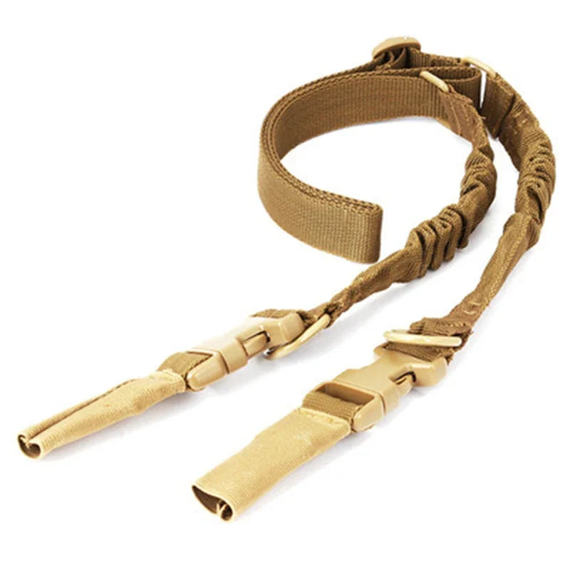 Sangle Fusil Tactique à Point Unique – Harnais Élastique et Réglable 120–150 cm - BLACKBEARD OUTDOOR INDUSTRIES