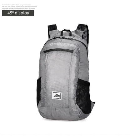Sac à Dos Pliable 18L Ultra-Léger – Sac de Voyage, Randonnée, Cyclisme et Escalade - BLACKBEARD OUTDOOR INDUSTRIES