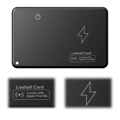 Carte de Localisation Wallet Tracker - GPS avec Recharge Sans Fil pour l'Application Apple Find My (Uniquement iOS) - BLACKBEARD OUTDOOR INDUSTRIES