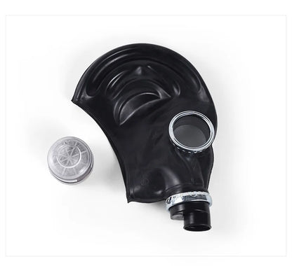 Masque Respiratoire Intégral Noir Type 64 — Polyvalent Peinture, Pesticides, Produits Chimiques - BLACKBEARD OUTDOOR INDUSTRIES