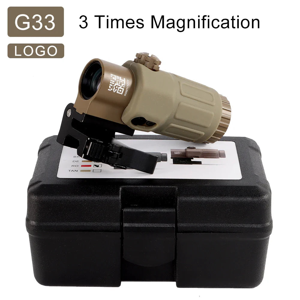 Lunette Magnifier Tactique EOTech G33 / G43 / G45 – Grossissement 3X / 5X Ma boutique
