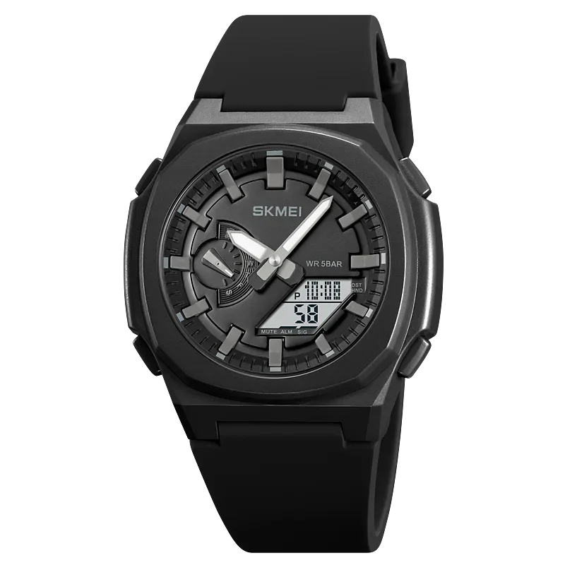 Montre de Sport SKMEI 2091 pour Homme – Montre Numérique Militaire Résistante à l'Eau avec Fonction Compte à Rebours et Date - BLACKBEARD OUTDOOR INDUSTRIES