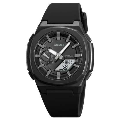 Montre de Sport SKMEI 2091 pour Homme – Montre Numérique Militaire Résistante à l'Eau avec Fonction Compte à Rebours et Date - BLACKBEARD OUTDOOR INDUSTRIES