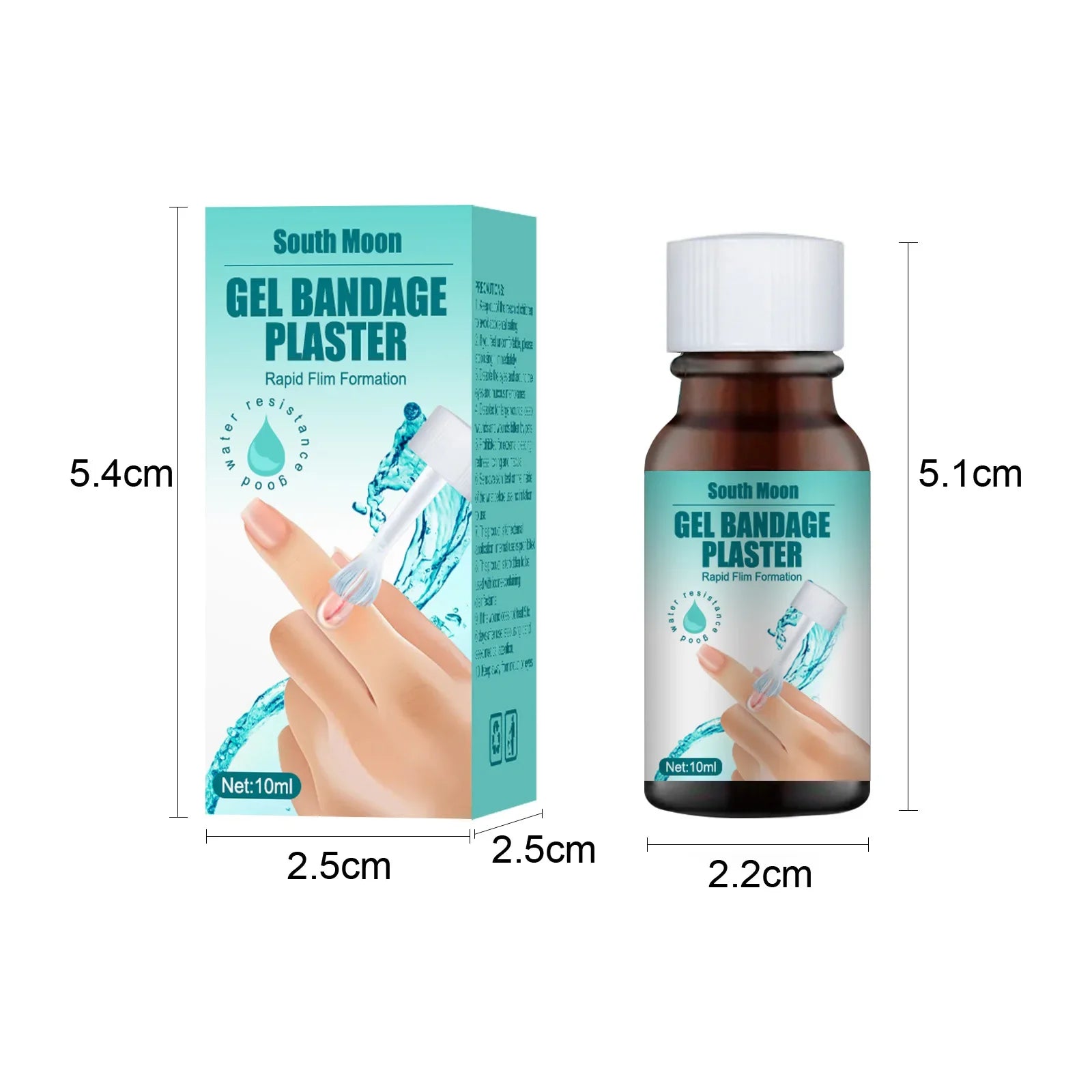 Pansement Liquide Cicatrisant - Waterproof, Respirant & Hémostatique (10 ml) - BLACKBEARD OUTDOOR INDUSTRIES
