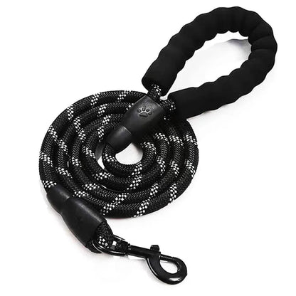 Laisse Réfléchissante Résistante pour Chien – Tous Gabarits | Anti-Traction & Sécurité Ma boutique