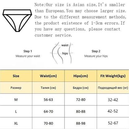 Lot de 3 Culottes en Coton de Style Sport – Sous-vêtements Féminins, Confortables, Respirants, Taille Moyenne, Lingerie Sexy et Taille Plus - BLACKBEARD OUTDOOR INDUSTRIES
