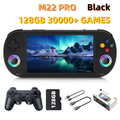 Console de jeux rétro portable M22 Pro – 128 Go - BLACKBEARD OUTDOOR INDUSTRIES
