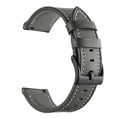 Bracelet en Cuir et Silicone 20mm/22mm pour Montres Huawei, Amazfit et Samsung Galaxy Watch BLACKBEARD OUTDOOR INDUSTRIES