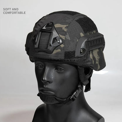 Housse de Casque Multicam pour Casque Tactical MICH 2000 – Airsoft & Tir - BLACKBEARD OUTDOOR INDUSTRIES