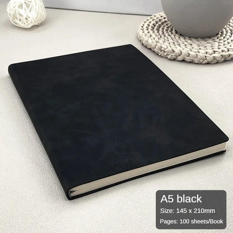 Carnet de Notes en Simili Cuir A5 - Élégance et Fonctionnalité pour Bureau et Affaires BLACKBEARD OUTDOOR INDUSTRIES