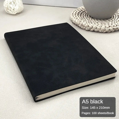 Carnet de Notes en Simili Cuir A5 - Élégance et Fonctionnalité pour Bureau et Affaires BLACKBEARD OUTDOOR INDUSTRIES
