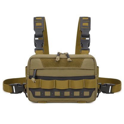 Sac tactique compact à porter sur la poitrine – Unisex, avec multiples poches pour un rangement sécurisé des équipements, accessoires et essentiels - BLACKBEARD OUTDOOR INDUSTRIES