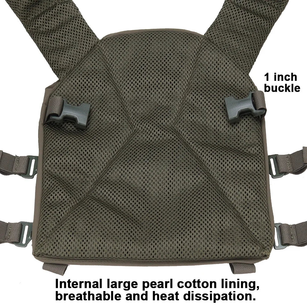 Gilet Tactique Outdoor 3.0 K19 pour Chasse – Porte Plaques MOLLE avec Système de Libération Rapide et Ceinture Ajustable – Équipement de Combat BLACKBEARD OUTDOOR INDUSTRIES
