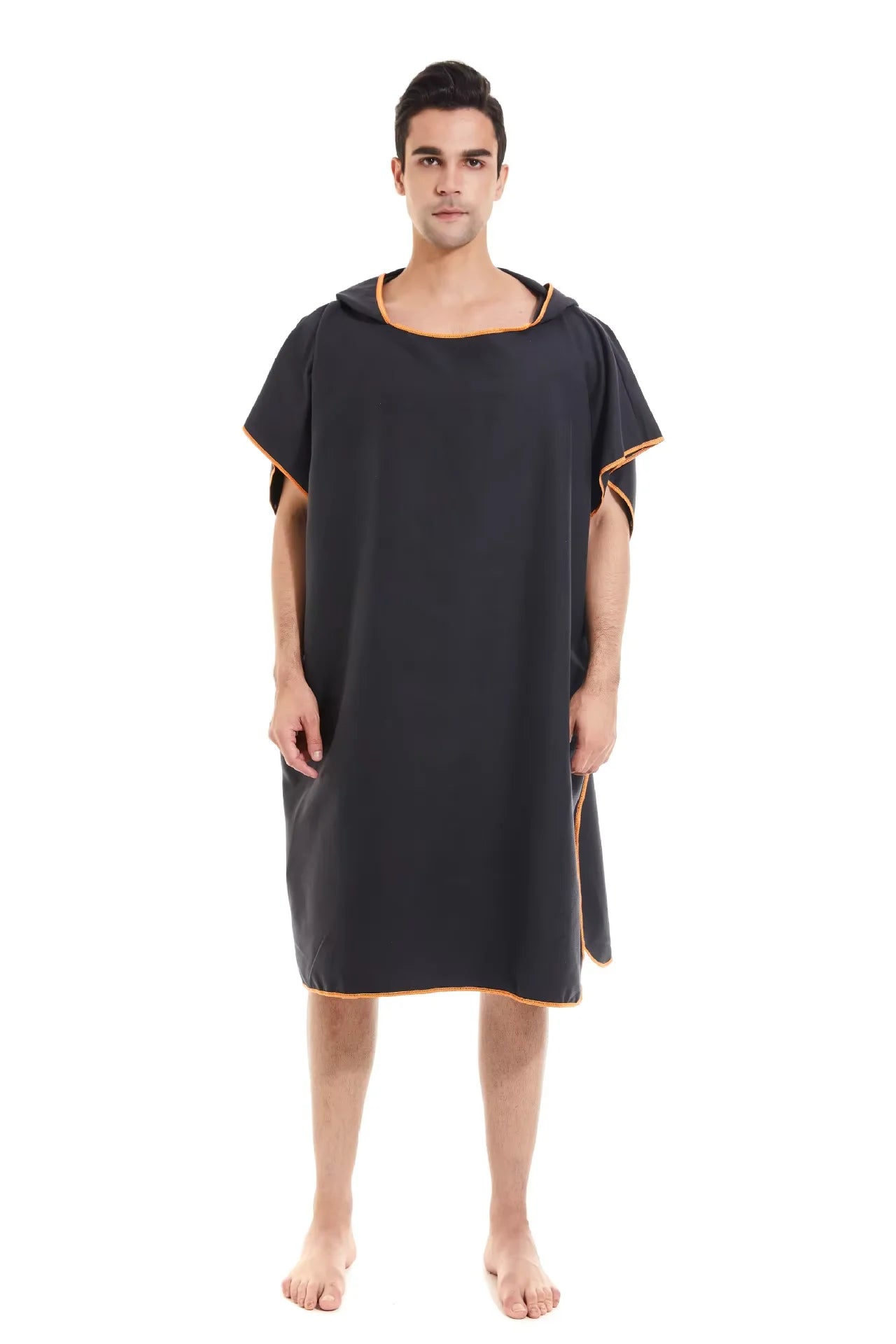 Poncho de Surf avec Capuche – Serviette Microfibre Multifonctionnelle pour la Plage, le Bain et le Changement de Combinaison BLACKBEARD OUTDOOR INDUSTRIES