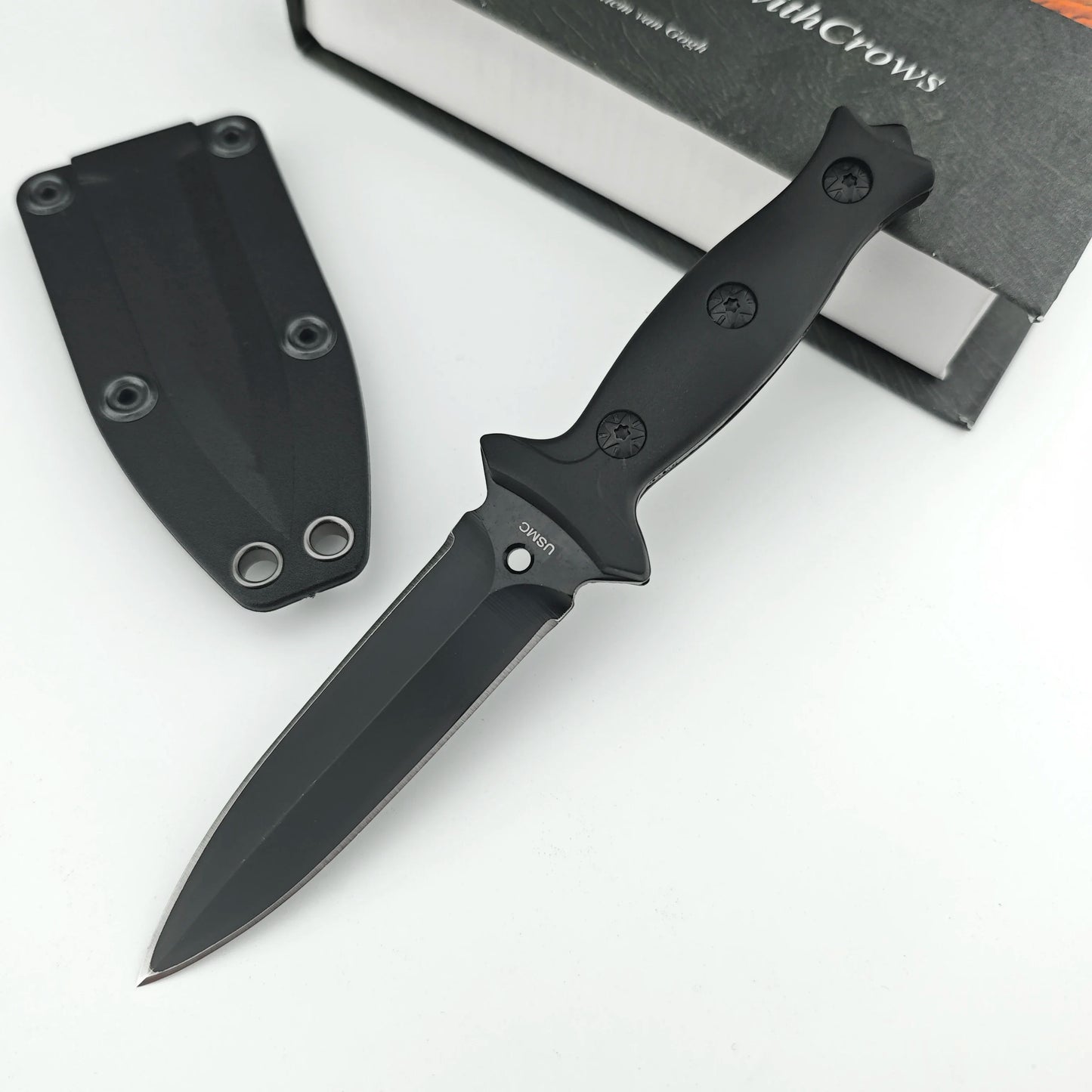 Couteau Outdoor 440C – Camping, Survie, Tactique, Self-Défense, EDC - BLACKBEARD OUTDOOR INDUSTRIES