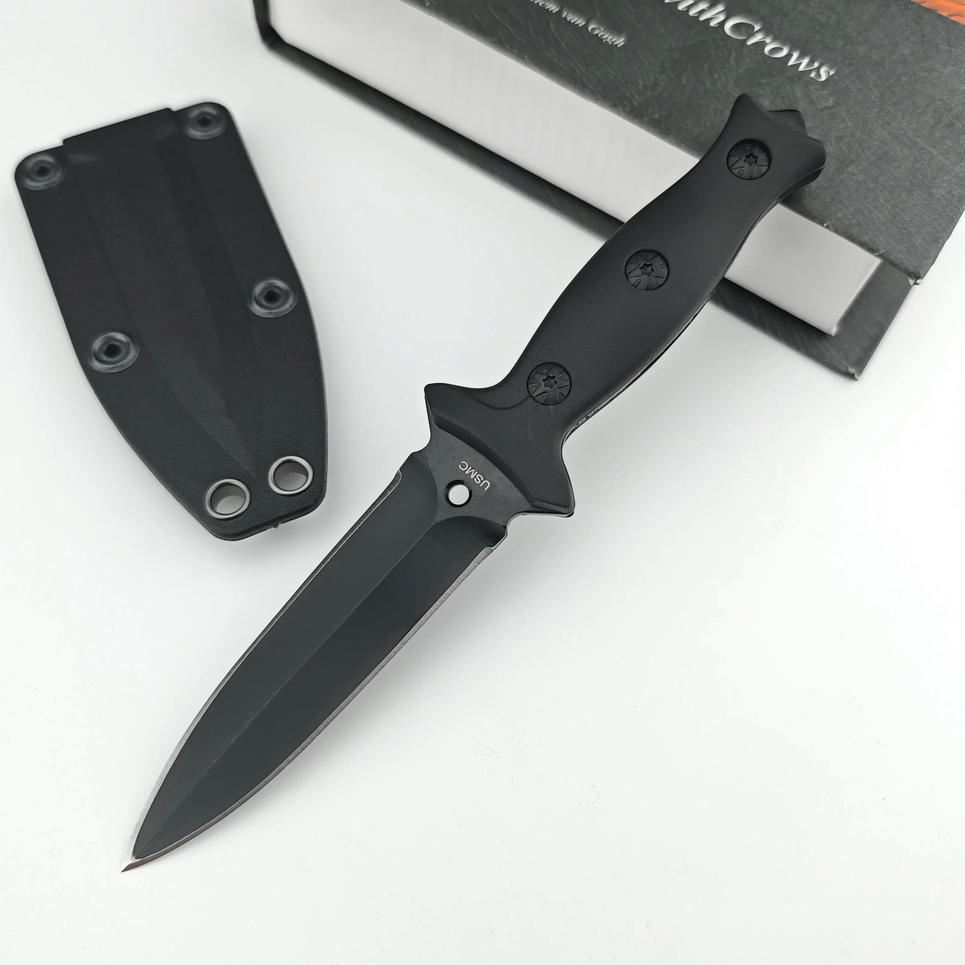 Couteau Outdoor 440C – Camping, Survie, Tactique, Self-Défense, EDC - BLACKBEARD OUTDOOR INDUSTRIES