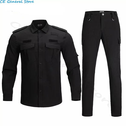 Ensemble de Travail 2 Pièces Homme – T-shirt Robuste + Pantalon - BLACKBEARD OUTDOOR INDUSTRIES