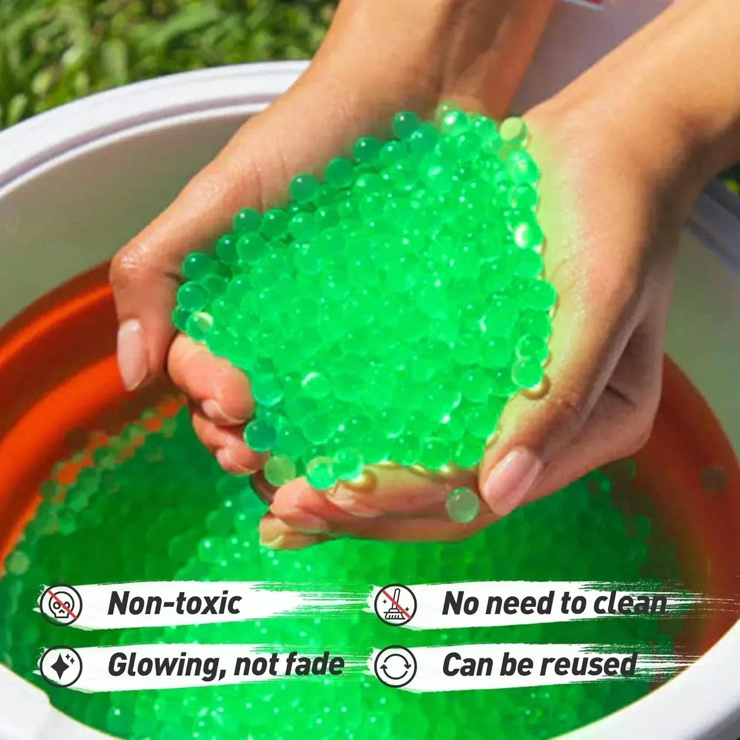 billes de gel luminescentes Ma boutique