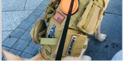Gilet Tactique pour Chien – Harnais de Poitrine Robuste et Confortable Ma boutique