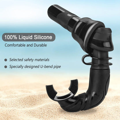 JoyMaySun Masque de Plongée Frameless avec Tuba – Set de Snorkeling Ultra Léger et Compact - BLACKBEARD OUTDOOR INDUSTRIES