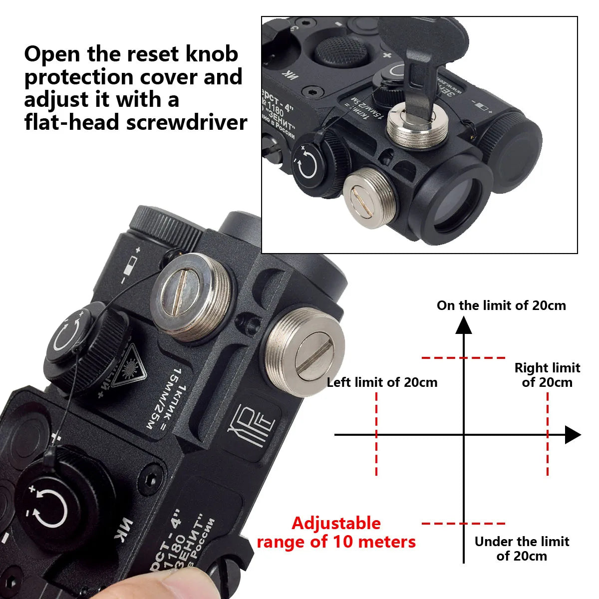 Tactical Zenitco Perst 4 – Viseur Laser Point Vert & IR Infrarouge pour Airsoft, AR15, AK47 - BLACKBEARD OUTDOOR INDUSTRIES