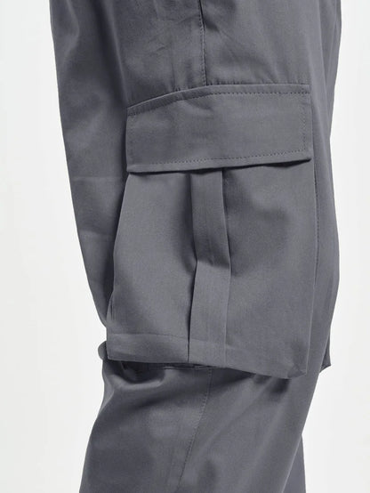Pantalon Cargo Homme Grande Taille | Style Européen Décontracté | Taille Élastique & Cordon | Multi-poches | Léger & Confortable - BLACKBEARD OUTDOOR INDUSTRIES