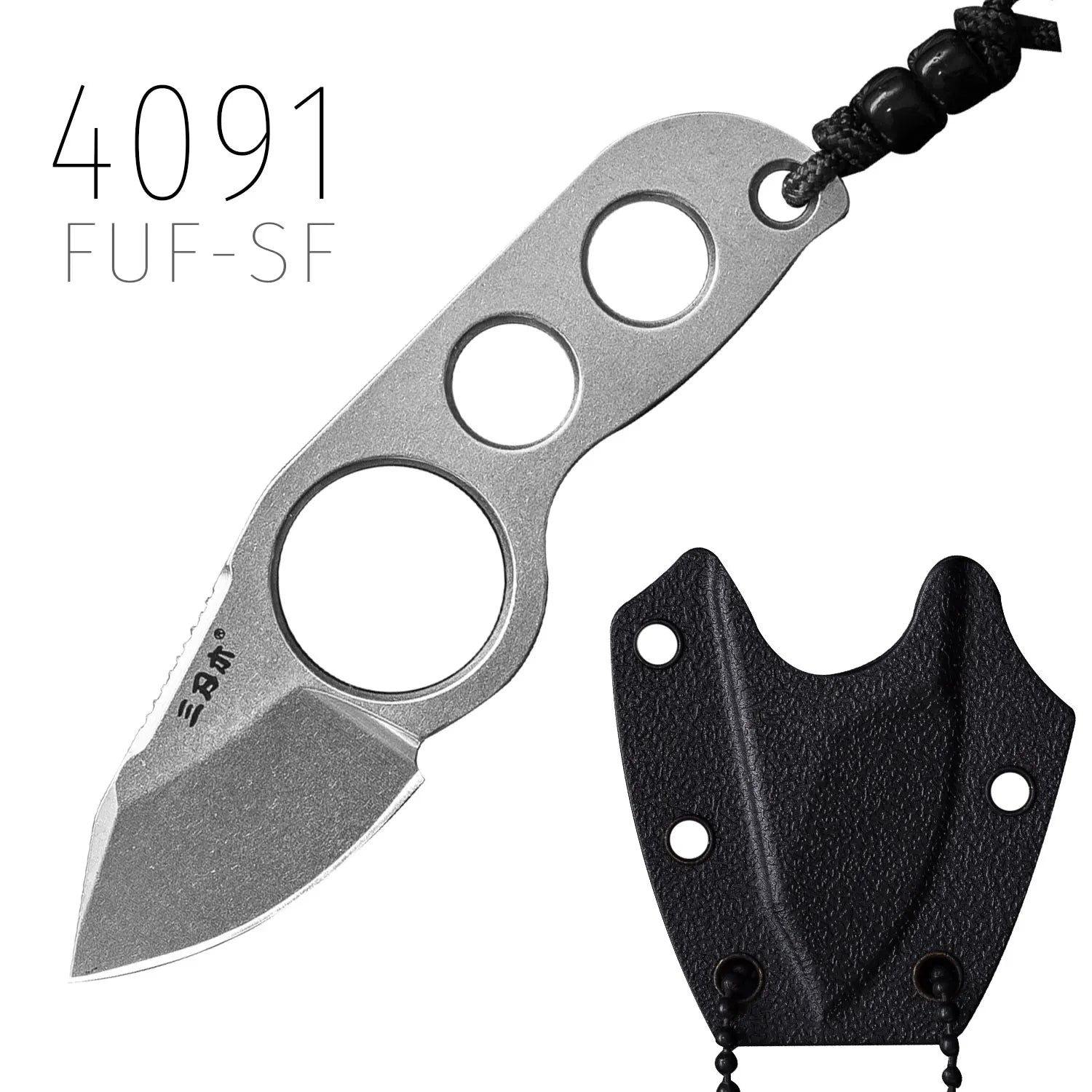 Mini Fixed Blade Knife Collar Knife - BLACKBEARD OUTDOOR INDUSTRIES