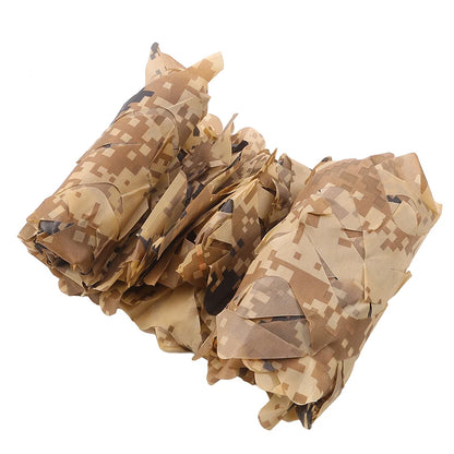 Filet de Camouflage - Filet de Camouflage pour Chasse, Tente de Jardin, Awnings de Voiture, Plusieurs Couleurs (Blanc, Bleu, Vert, Noir, Jungle, Désert) - BLACKBEARD OUTDOOR INDUSTRIES