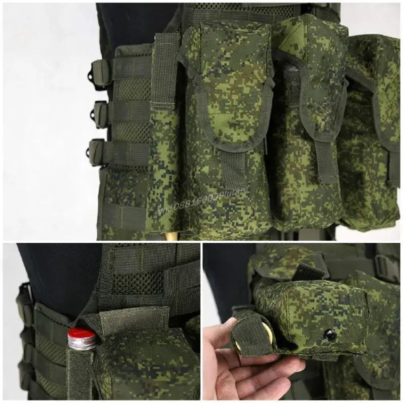 Gilet Tactique 6sh117 MOLLE EMR Little Green Man Ma boutique